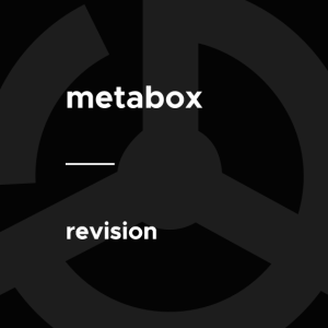 Meta Box - Revision
