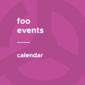 FooEvents -  Calendar