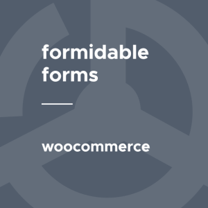 Formidable Forms - WooCommerce
