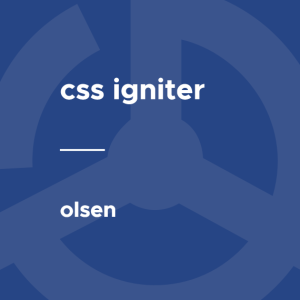 CSS Igniter Olsen Blogging WordPress Theme