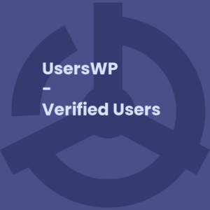UsersWP - Verified Users