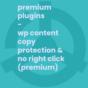 WP Content Copy Protection & No Right Click (premium)