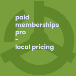 Paid Memberships Pro - Local Pricing