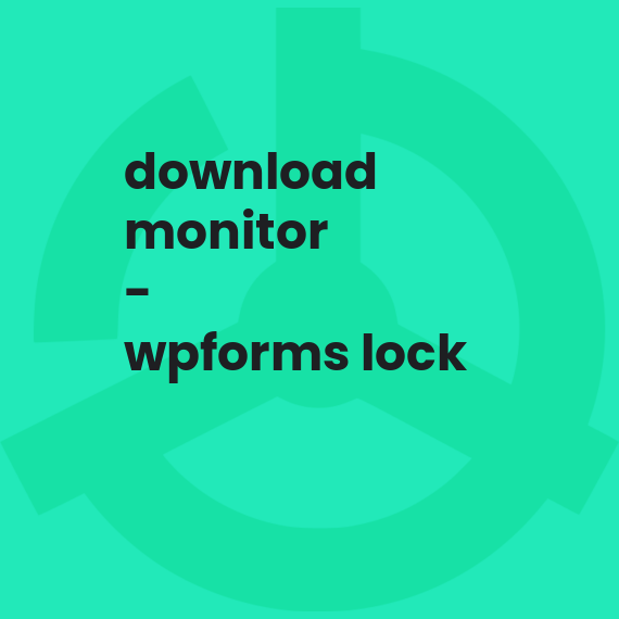 Download Monitor - WPForms Lock