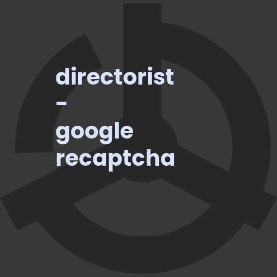 Directorist - Google reCAPTCHA