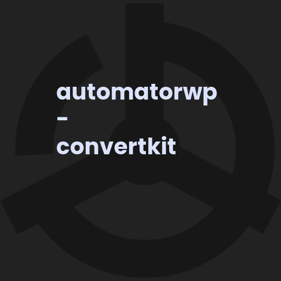 AutomatorWP - ConvertKit