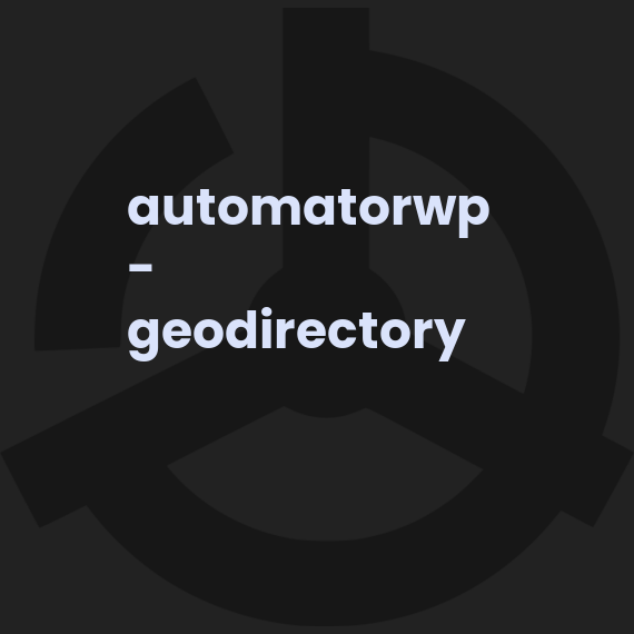 AutomatorWP - GeoDirectory