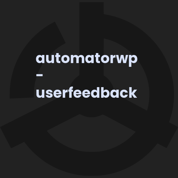 AutomatorWP - UserFeedback