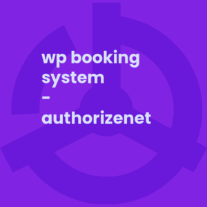 WP Booking System - Authorizenet