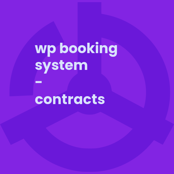 WP Booking System - Contracts
