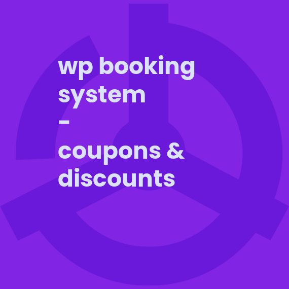 WP Booking System - Coupons & Discounts