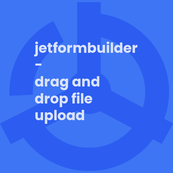 JetFormBuilder - Drag and Drop File Upload