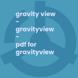 GravityView - PDF for GravityView