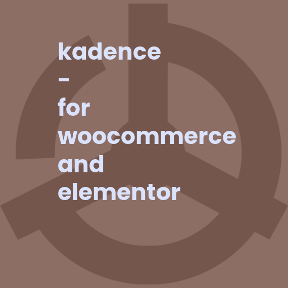 Kadence - for WooCommerce and Elementor