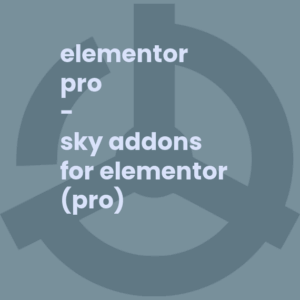 Elementor Pro - Sky Addons for Elementor (Pro)