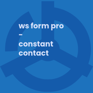 WS Form PRO - Constant Contact