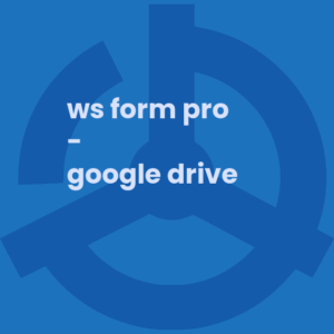 WS Form PRO - Google Drive