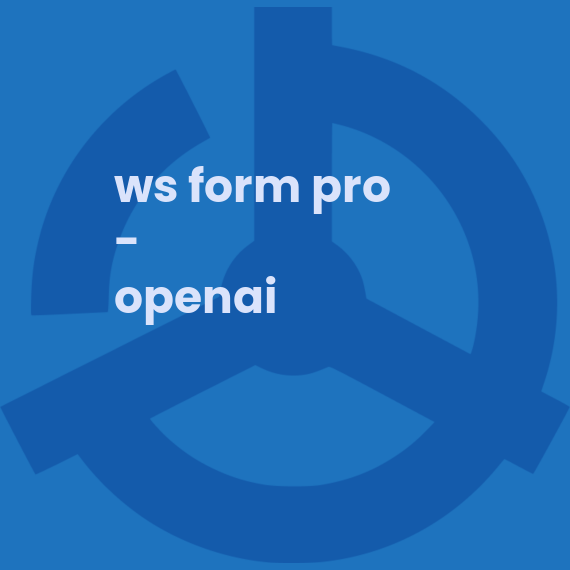 WS Form PRO - OpenAI