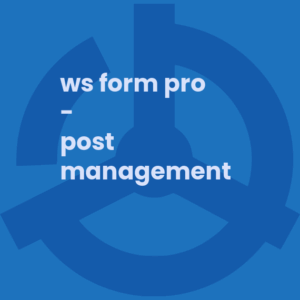 WS Form PRO - Post Management