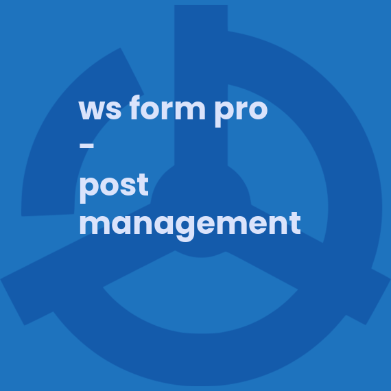 WS Form PRO - Post Management