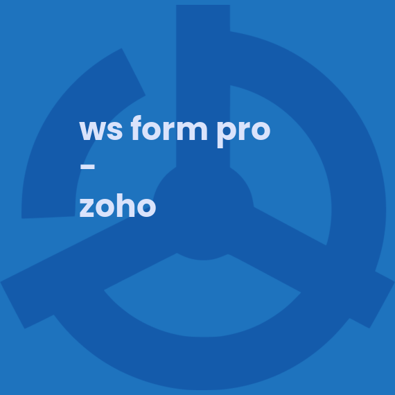WS Form PRO - Zoho
