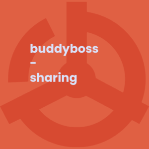 BuddyBoss - Sharing