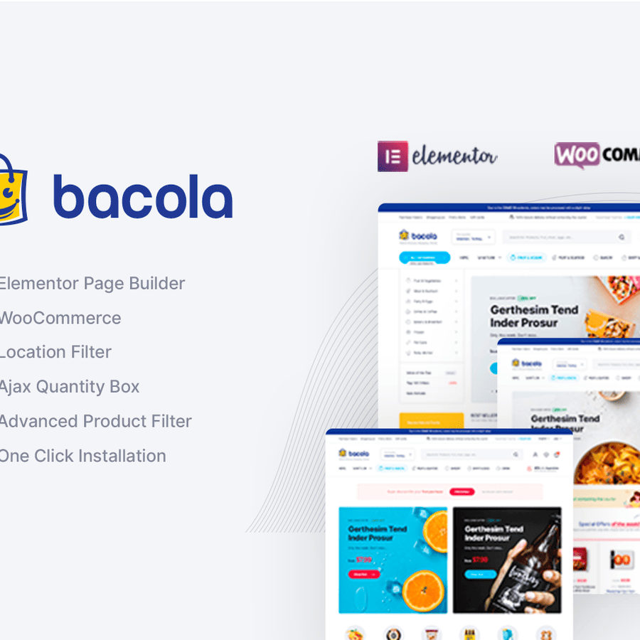 Bacola - Multipurpose WordPress Theme