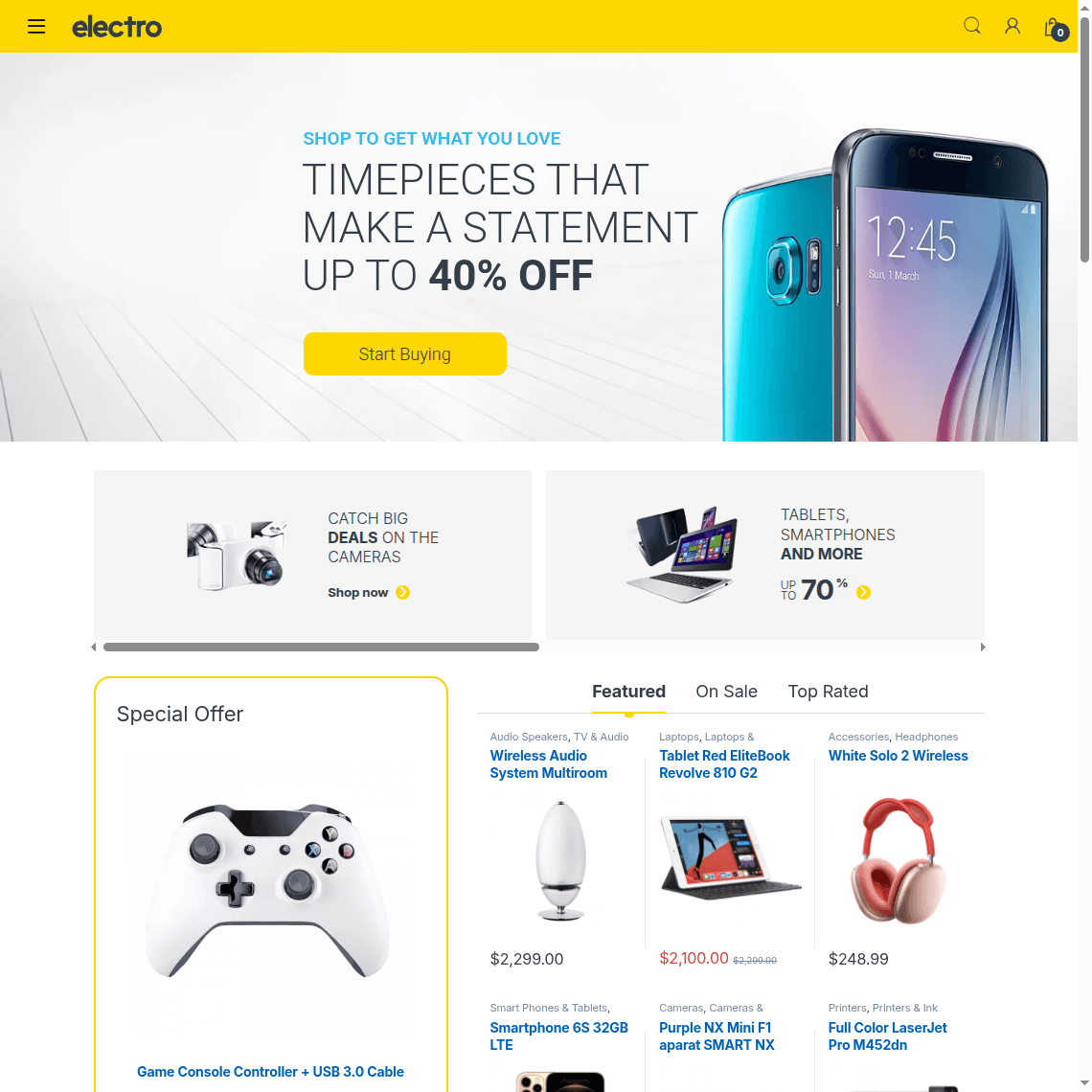 Electro - Ecommerce WordPress Theme
