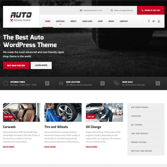 Auto PT - Multipurpose WordPress Theme