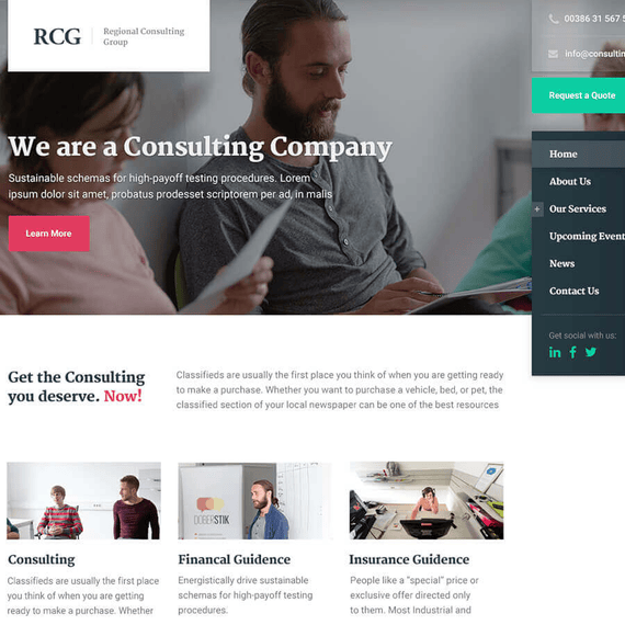 ConsultPress PT - Business WordPress Theme