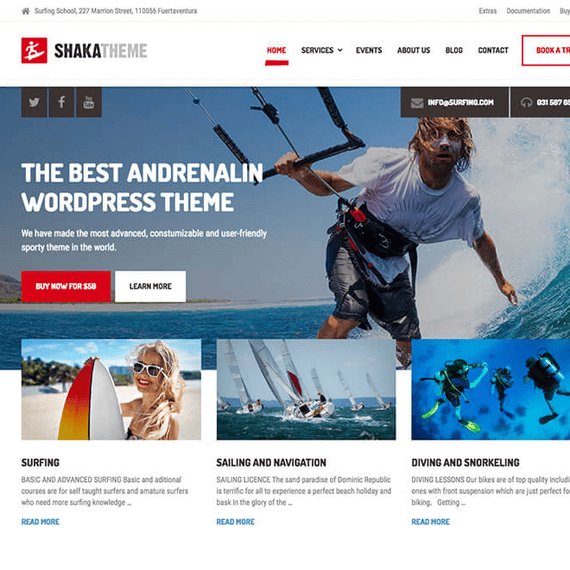 Shaka PT - Education WordPress Theme