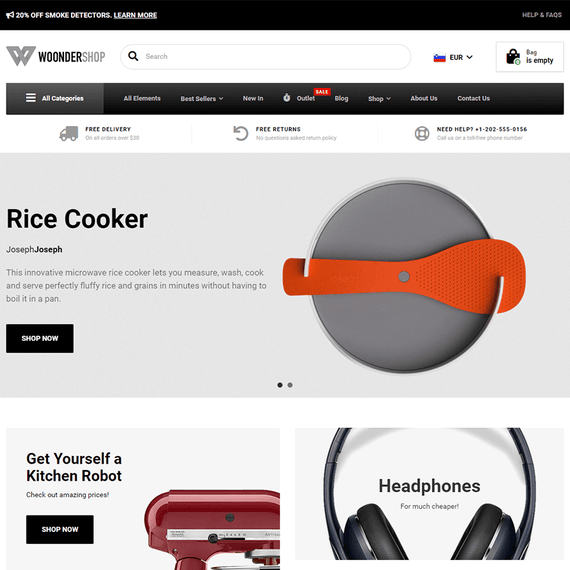 WoonderShop PT - Ecommerce WordPress Theme