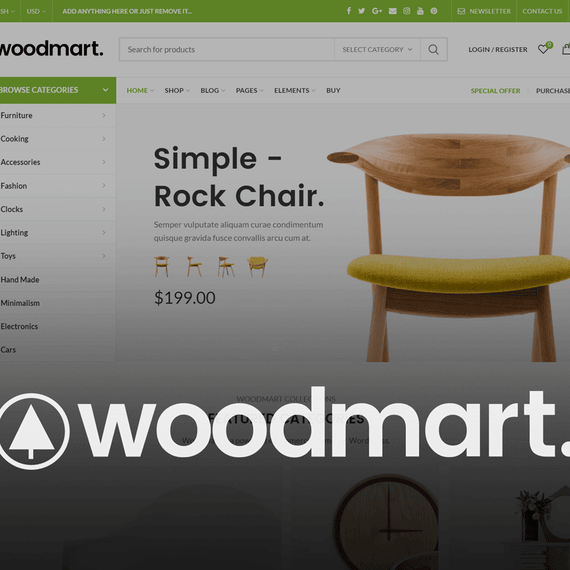 Woodmart - Multipurpose WordPress Theme