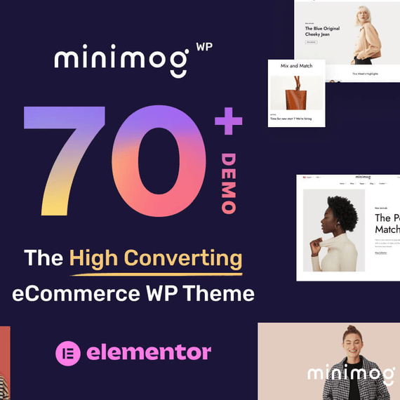Minimog - Next-Gen Multipurpose WordPress Theme