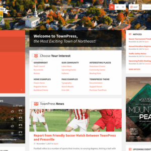 TownPress - Municipality & Town Government WordPress Theme