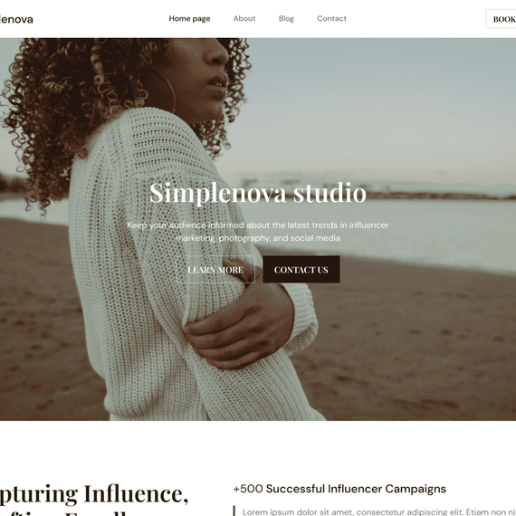 Simple Nova - Multipurpose WordPress Theme