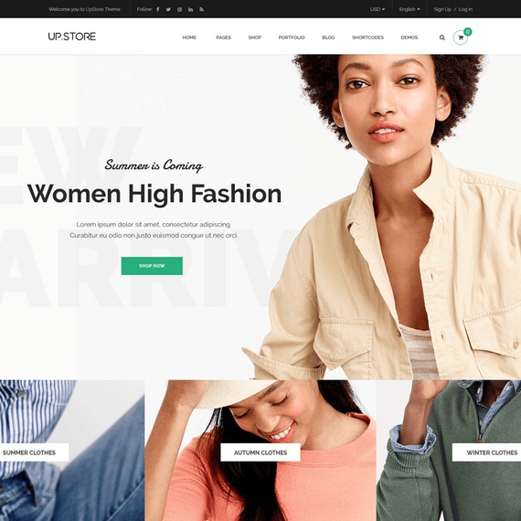 UpStore - Multi-Purpose WooCommerce WordPress Theme