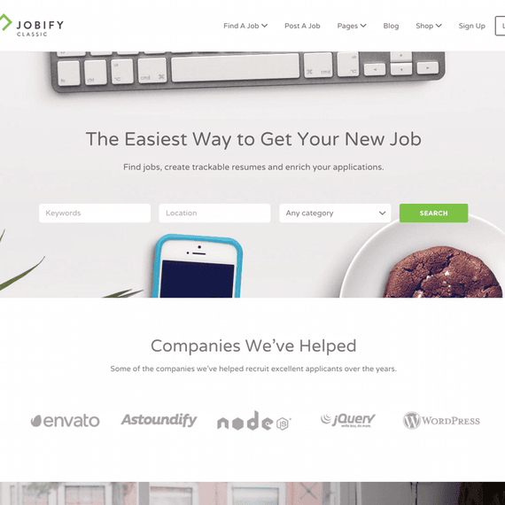 Jobify - Job Board WordPress Theme