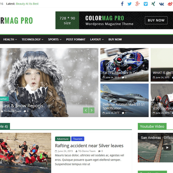 ColorMag Pro (Premium) - Multipurpose WordPress Theme